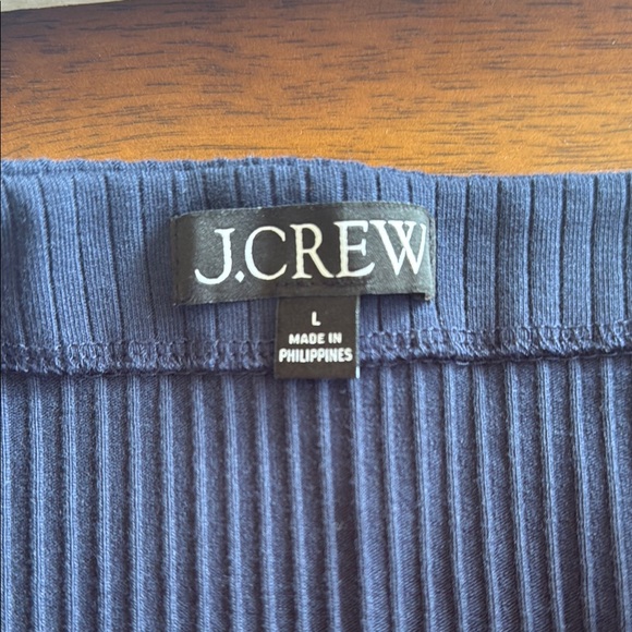 J.Crew Premium Rib Side Button Top - Picture 4 of 5